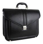 Aktovka REAbags 7173-TR - černá/nikl