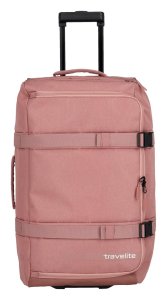 Travelite Kick Off Wheeled Duffle L Rosé