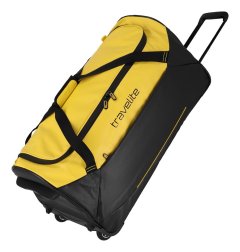 Travelite Basics Trolley Travel Bag Blackyellow