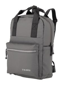 Travelite Basics Canvas Backpack Anthracite