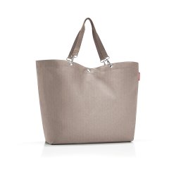 Reisenthel Shopper XL Herringbone mokka