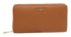 L.CREDI Filippa Wallet L Cognac