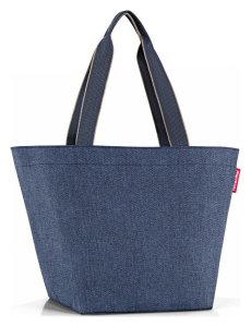 Reisenthel Shopper M Herringbone Dark Blue