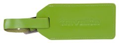 Travelite Luggage Tag Leather Green