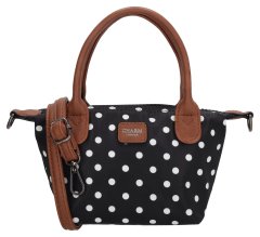Charm London Buckingham 25511 White dot on black