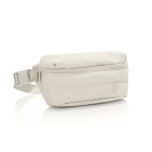 Heys Puffer Waist Bag Off White