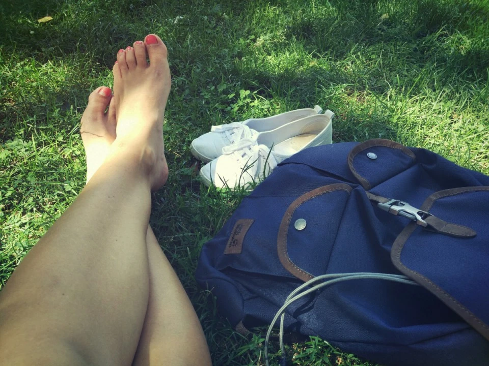 Pihenés a parkban