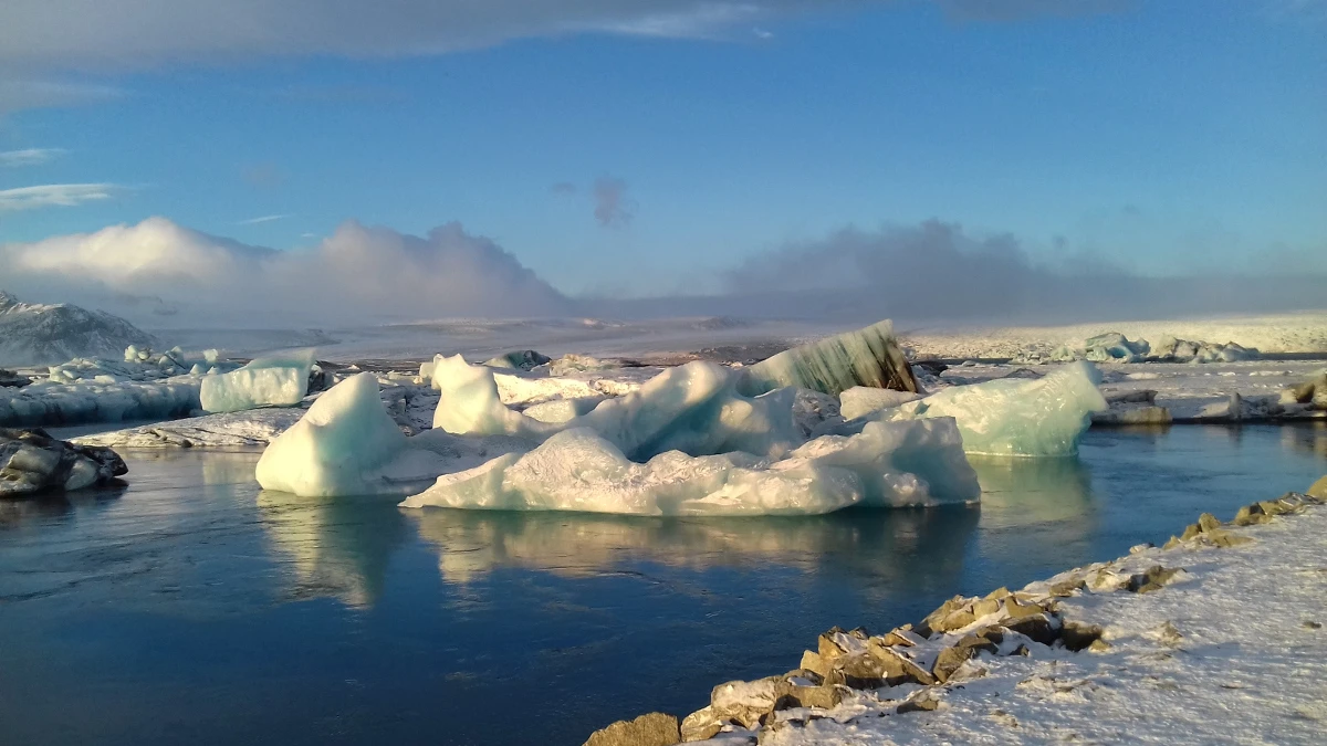 Jökulsárlón lagúna - Izland