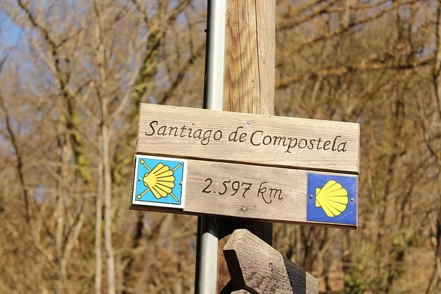 Az útvonal Santiago de Compostelából is indul.