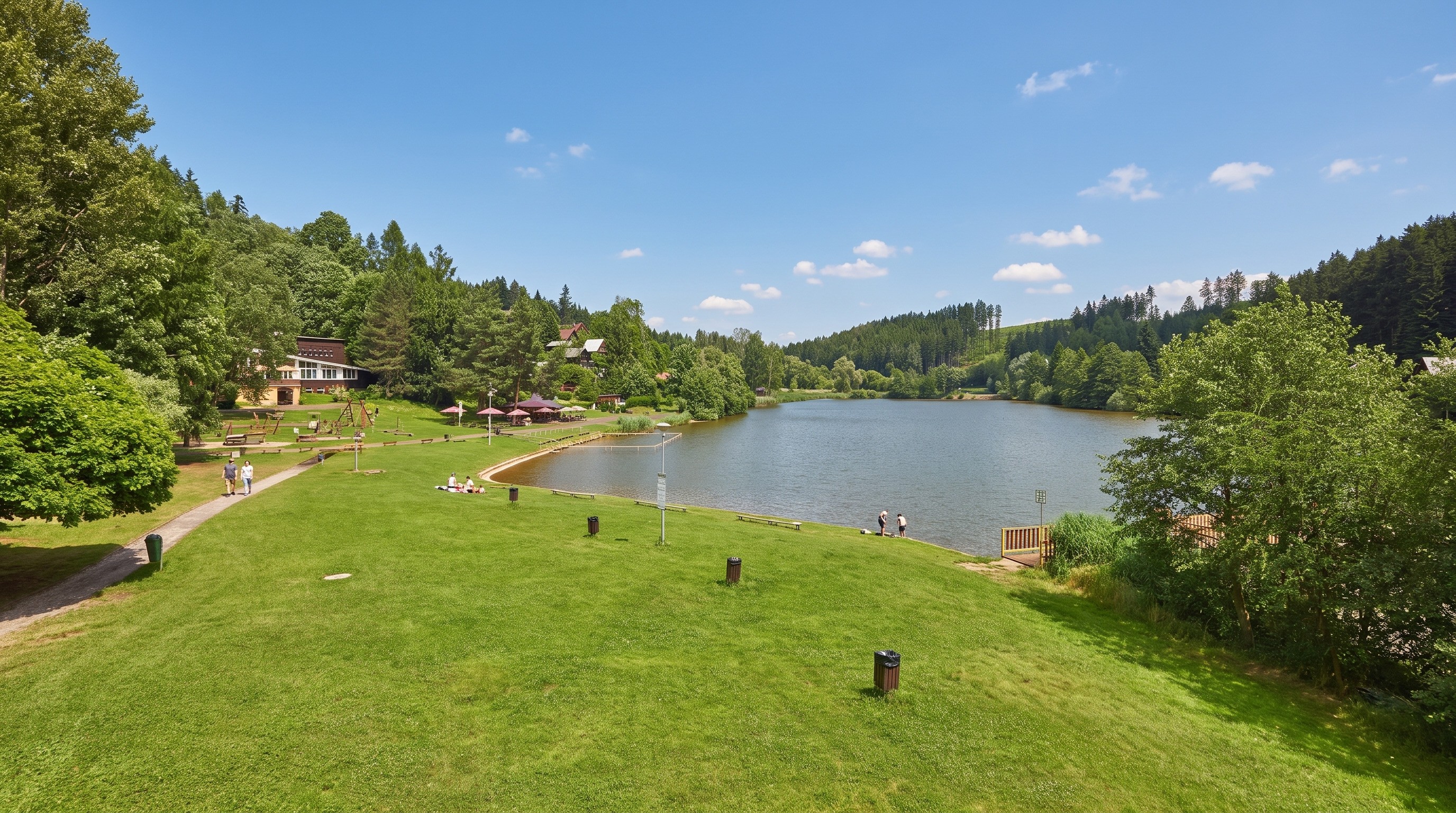 Camp Dolce Trutnov mellett, az Óriás-hegységben
