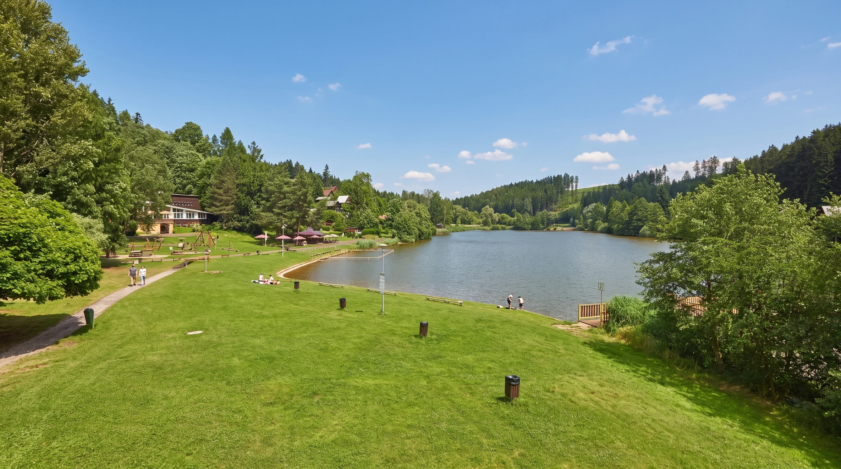 Camp Dolce Trutnov mellett, az Óriás-hegységben