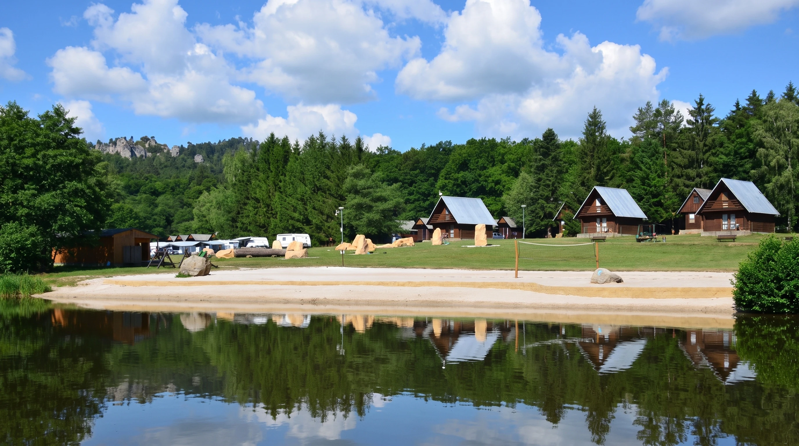 Autocamp Sedmihorky a Cseh Paradicsomban
